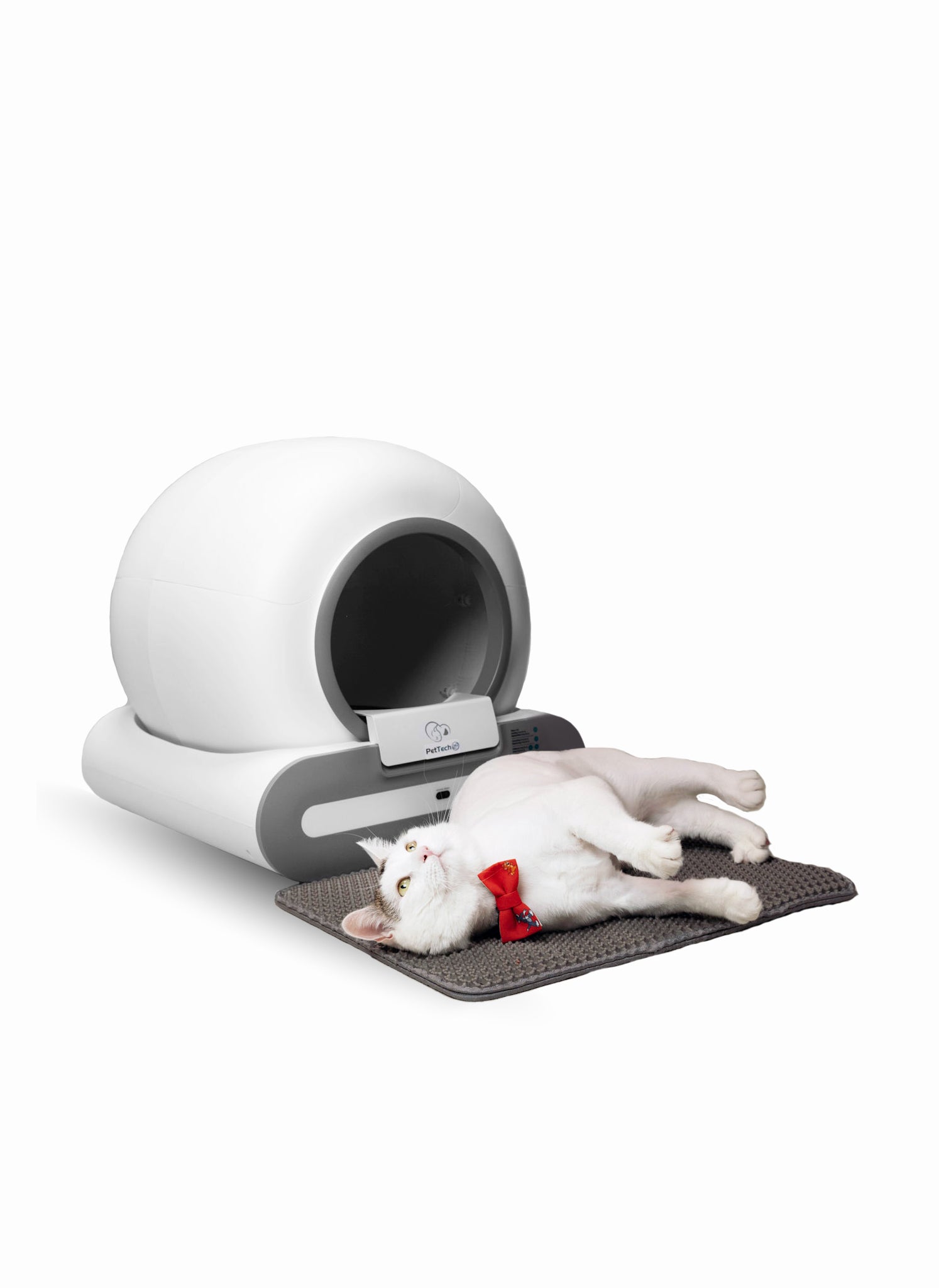 Litieră automată PetTech Ti+ Smart, butoi de 9L, cu aplicație mobilă